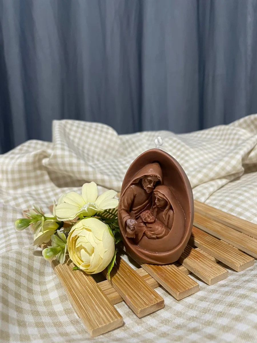 Vela moldada Sagrada Família