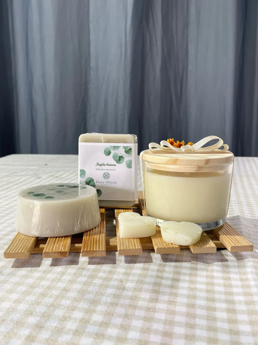 Kit Sabonete + Vela de Massagem