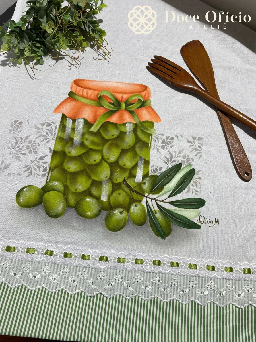 Pano de copa Conserva de Azeitonas