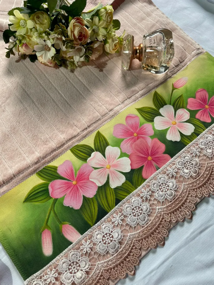 Toalha rosto Manacá da Serra - Foto 2